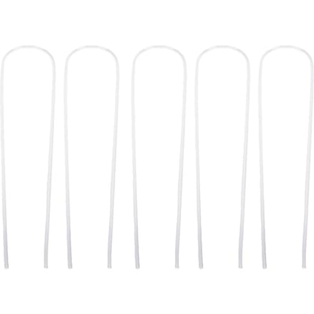 U-vorm Plantensteunframe Transparante Acryl Houder Klimrek voor Potplanten Tuindecoratie white