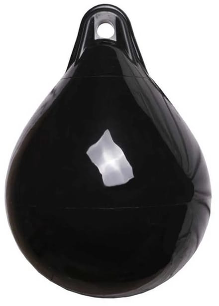 Majoni Solid Head Spherical Stootwil Zwart 45 cm
