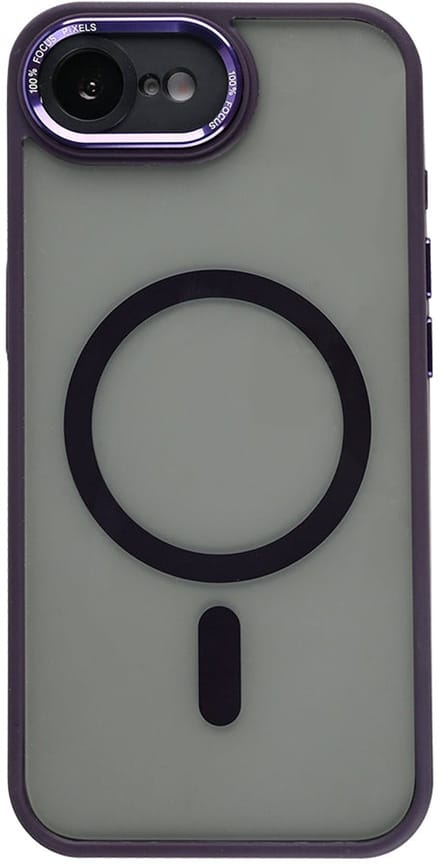 Rixus Classic 04 Case With MagSafe For iPhone 16e Purple