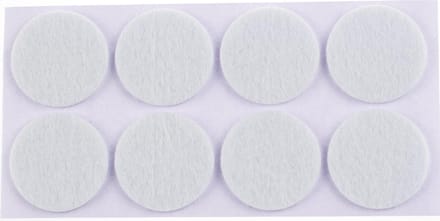 Verlofix Anti-krasvilt Zelfklevend Diameter 28mm Wit 16 Stuks