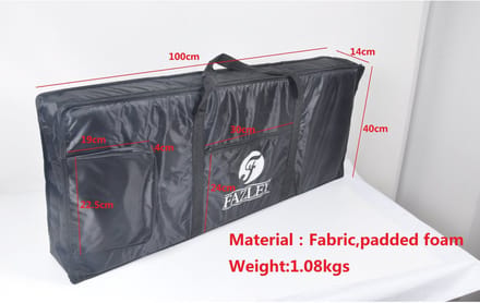 Keyboard tas 61 toetsen - Fazley KB-BAG-ECO
