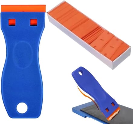 Etiketten Schraper - Sticker Verwijderaar - Glad Oppervlak - Ergonomisch Handvat - 12 cm - Niet gespecificeerd