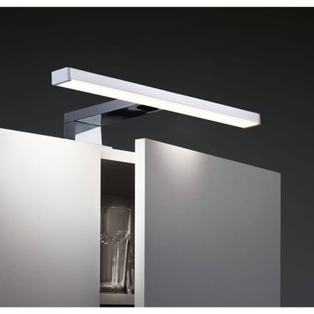LED-spiegellamp Selo IP44 Tunable White 400lm 230V 3,7W Chroom