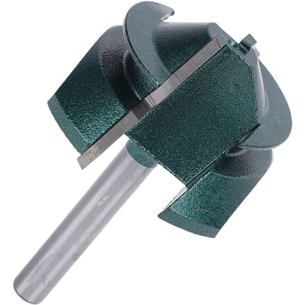 Houtbewerkingsbovenfreesbit 6mm Schacht 2 Inch Mes 45 Graden Verstekfreesbit voor Handwerk