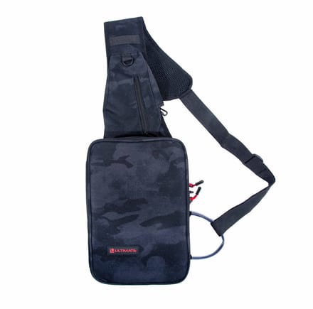 Ultimate Dark Camo Slingbag (Incl. 2 Tackleboxen) - Vistas