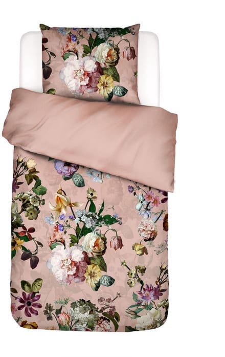 Essenza Fleur Dekbedovertrek Evening rose - Eenpersoons – 140x200/220 cm