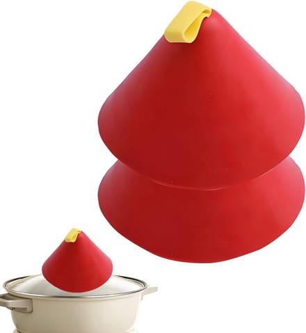 Pannengreepbeschermers - Handbescherming - Veilig Koken - Antislip Ontwerp - 2 Stuks - Rood