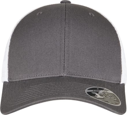 Flexfit - FLEXFIT 110 MESH CAP 2TONE charcoal/white one size Flexfit pet - Grijs/Wit