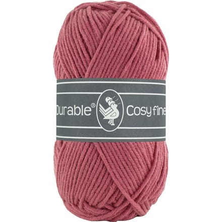 Durable Cosy Fine - 228 raspberry - Katoen/Acryl Garen