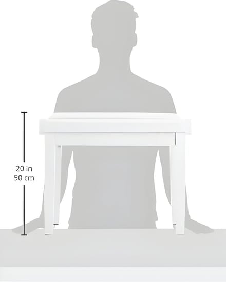 Pianobanken Elegance wit mat, hoogte verstelbaar 45-58 cm, NV42