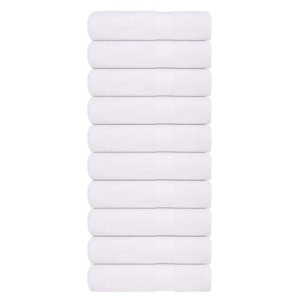 vidaXL - Badhanddoeken - FROGN - 10 - st - 100x150 - cm - 360 - g/m² - wit