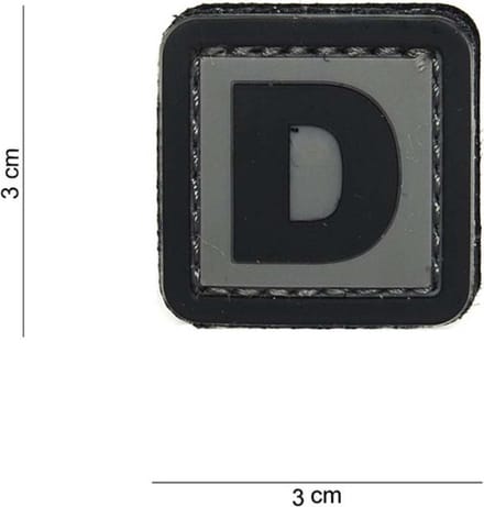 Embleem 3D PVC D