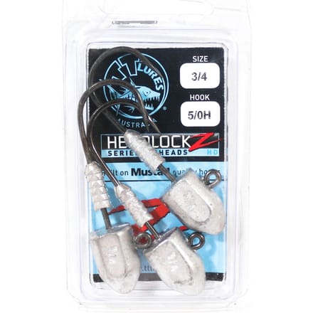 Tackle Tactics TT Headlockz HD jigkop 3/4 oz 5/0 3/verpakking (3238)