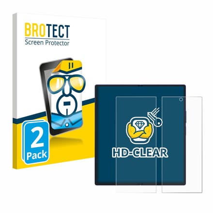 BROTECT - Screenprotector voor Samsung Galaxy Z Fold 7 (Inner display) - Folie Beschermfolie transparant 2 Stuks