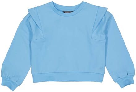 Quapi - Meisjes sweater - Dess - Sky blauw - Maat 134/140