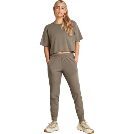 Under Armour Onstuitbare sportbroek voor dames (Bruin)