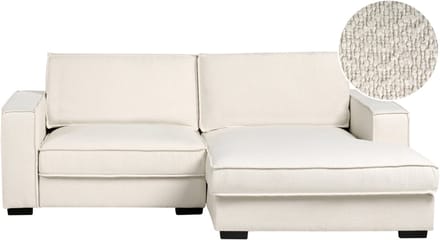 KOLDING - Hoekbank - Lichtbeige - Linkszijdig - Bouclé
