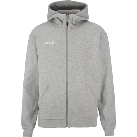 Craft Community 2.0 Logo Sweater Met Rits Heren - Lichtgrijs Gemeleerd | Maat: M