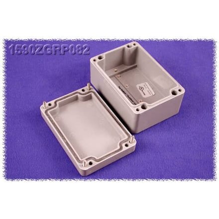 Hammond Electronics 1590ZGRP082 Universele behuizing 110 x 75 x 55 Polyester Grijs 1 stuk(s)