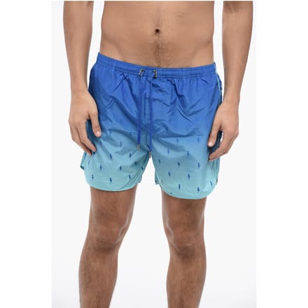 ZEEFDRUK ALL-OVER BOLT ZWEMSHORTS