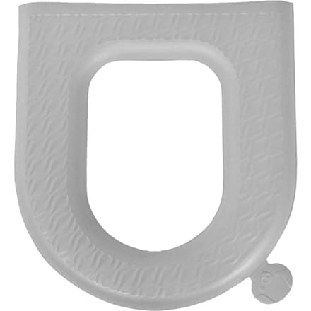 Coussin de siège de toilette Gris Housse Coussin avec Poignée Imperméable EVA Épaissi Confort Séchage Rapide gray