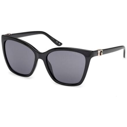 Guess GU00191 SHINY BLACK/GREY 56/16/140 Unisex Zonnebrillen