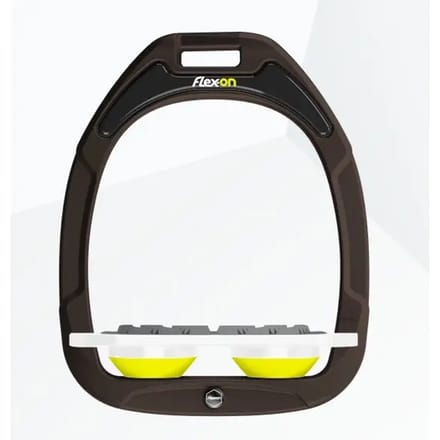 Plat Grip Bruin/Wit/Geel Flex-On Green Composite