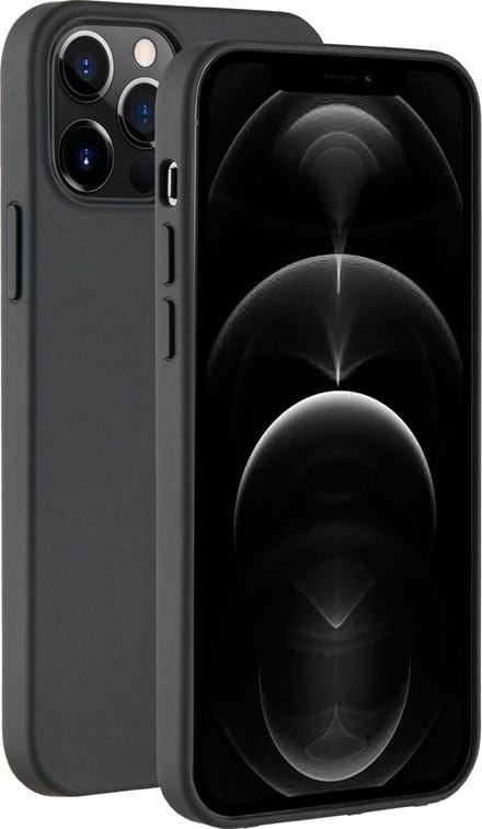 BeHello iPhone 12 / 12 Pro Gel Hoesje Zwart