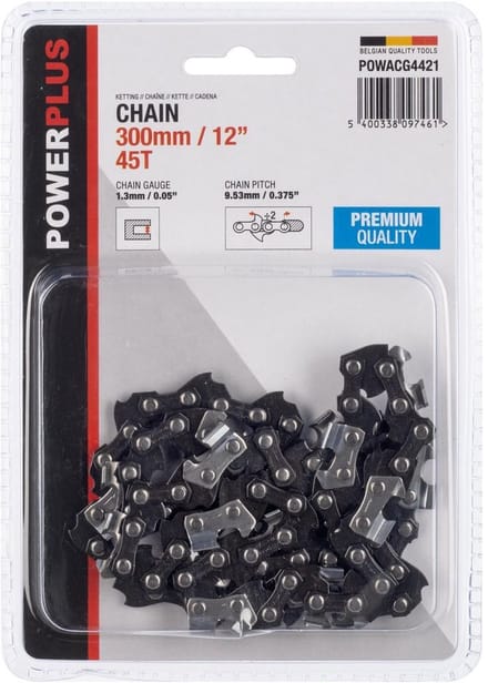 Powerplus Ketting POWACG4421 - 12" - 300mm - 45T - Premium