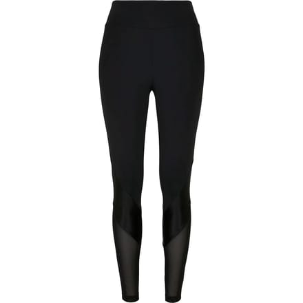 Urban Classics - Highwaist Mixed Tech Sportlegging - XS - Zwart