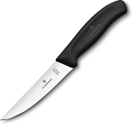 Victorinox Swiss Classic vleesmes - 12cm - RVS/fibrox - zwart