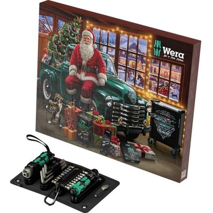 Merkloos Adventskalender Gereedschap Set 2026 - 24 Delen
