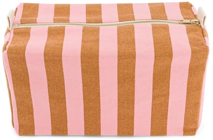 Rose in April Toilettas Vic Caramel Roze Strepen