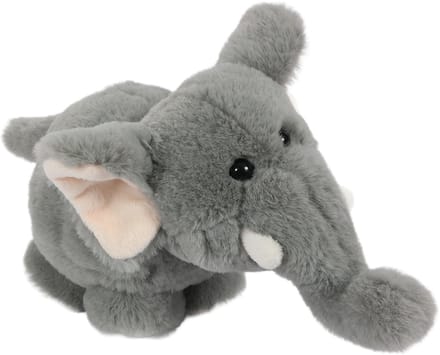 PIA Soft Toys - Pluche Knuffeldier - Olifant in Balvorm - 15 cm