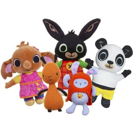 Bing & Friends Bumper Soft Toy 5-pack Speelfiguren & personages