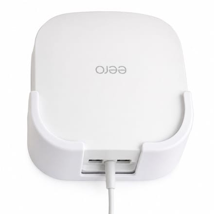Wall Mount Geschikt voor eero Pro 6 – WiFi 6 Router Wandhouder – Mesh WiFi Beugel – Compacte Router Houder – Wit