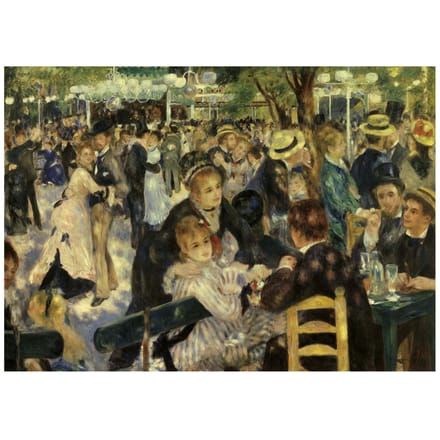 Educa legpuzzel kunst Bal du Moulin de la Galette 3000 stukjes.