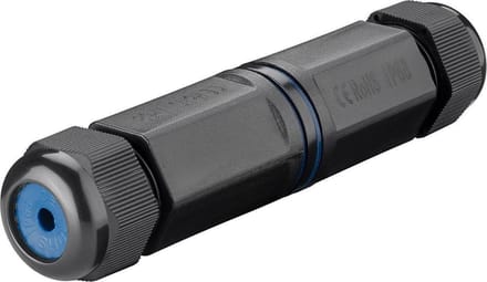 Microconnect KON523 kabel-connector RJ45 Zwart