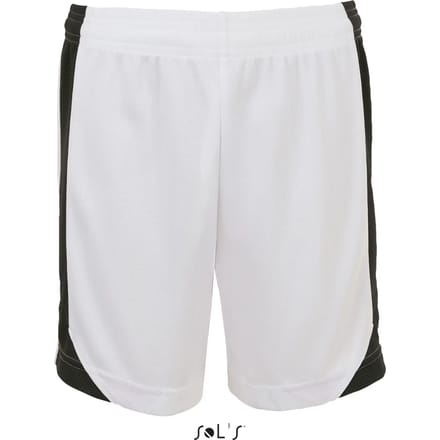 SOL'S Kids´ Olimpico Contrast Short LT01720 - White/Black - 10 Jahre (142)