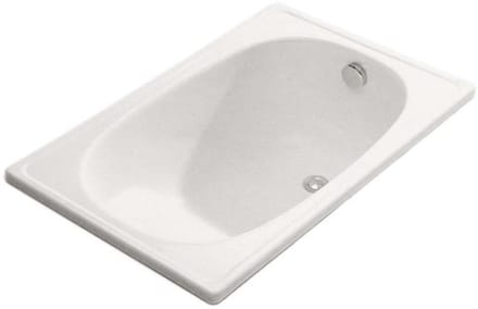 Jika Riga - Zitbad, 105x70x38 cm, wit H2340000000001