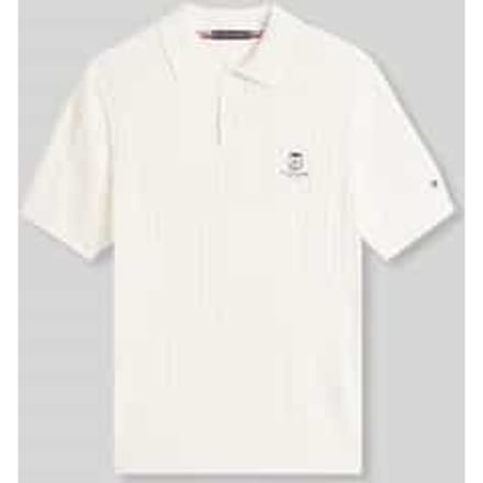 poloshirt met logodetail