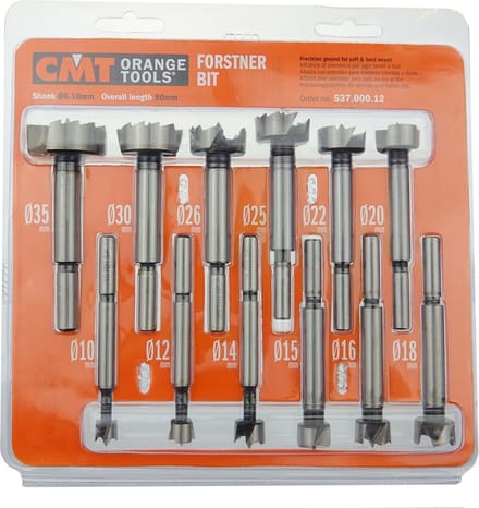 CMT - Set van 12 forstnerboren - Boormachine accessoire - Snijgereedschappen - 1 Stuk(s)