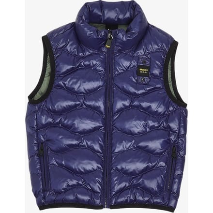 baby vest blauw