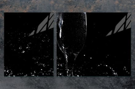 TMK ArtDeko - Wijn Serie - Snijplank - 100x52 cm - Gehard Glas