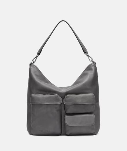 Liebeskind Berlin Hobo Medium Grey/black Taglia: OS | Borse a mano Outlet | Donna | Grigio
