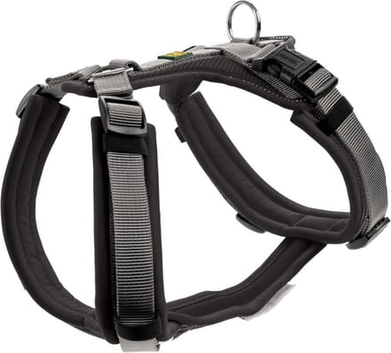 Hunter Harnas Maldon Zwart&Grijs - Hondentuig - Xs 34-49 Cm