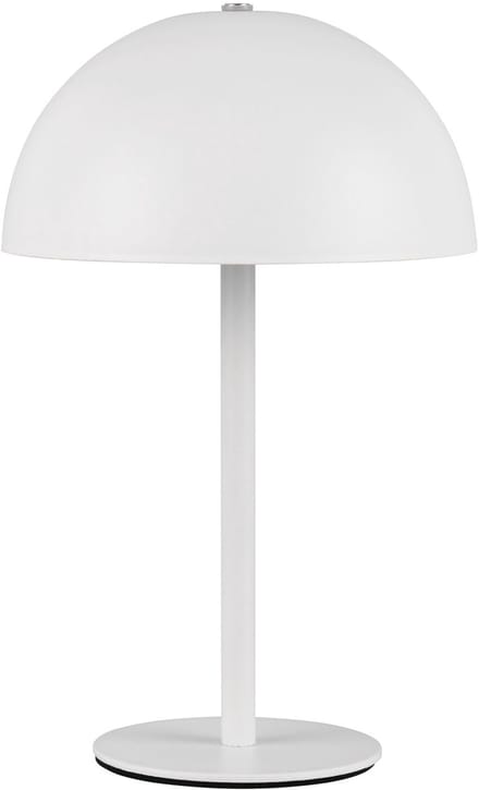 REALITY MUNOZ - Tafellamp - Wit mat - incl. 1x SMD 1,3 W - 4-stappen TOUCH - USB-aansluiting - Oplaadbaar - Snoerloos