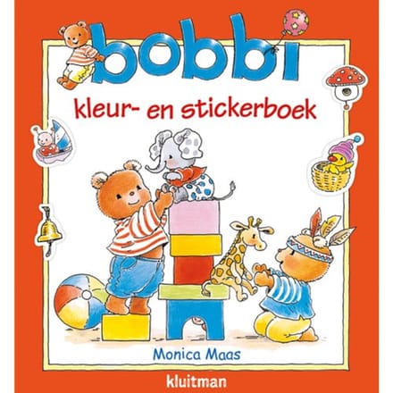 Bobbi Kleur- En Stickerboek - Bobbi - Monica Maas