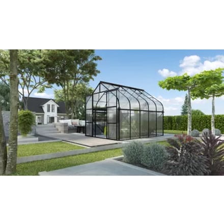 Vitavia Tuinkas Diana 8300 - Polycarbonaat 4mm - Zwart - 264x321x255cm