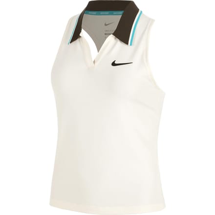 Nike Court Dri-FIT Slam Tanktop Dames-Crème,Bruin